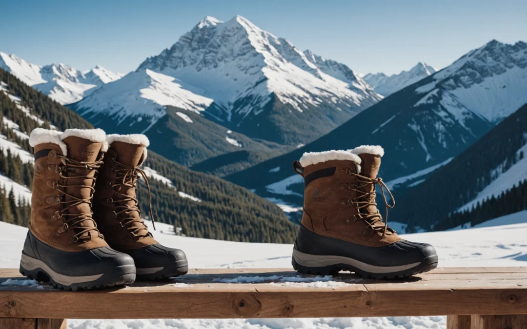Chaussures après-ski pour homme : confort ultime après l’effort sur les pistes