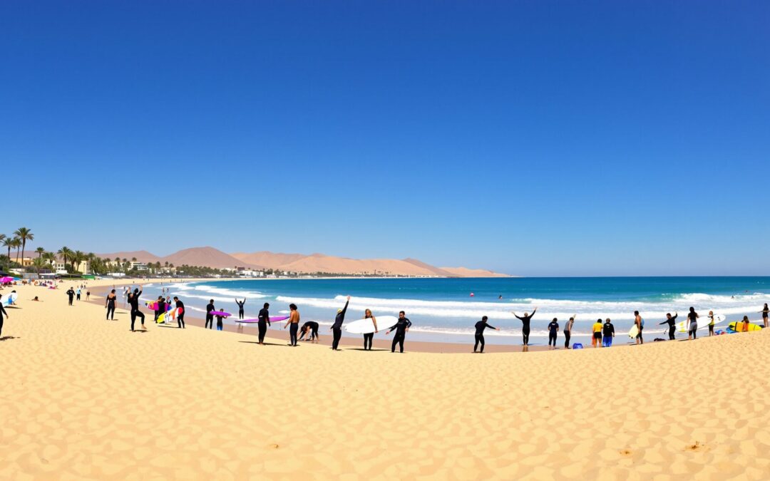 Aventure sportive à Agadir en février : sensations fortes sous le soleil de l’Atlantique