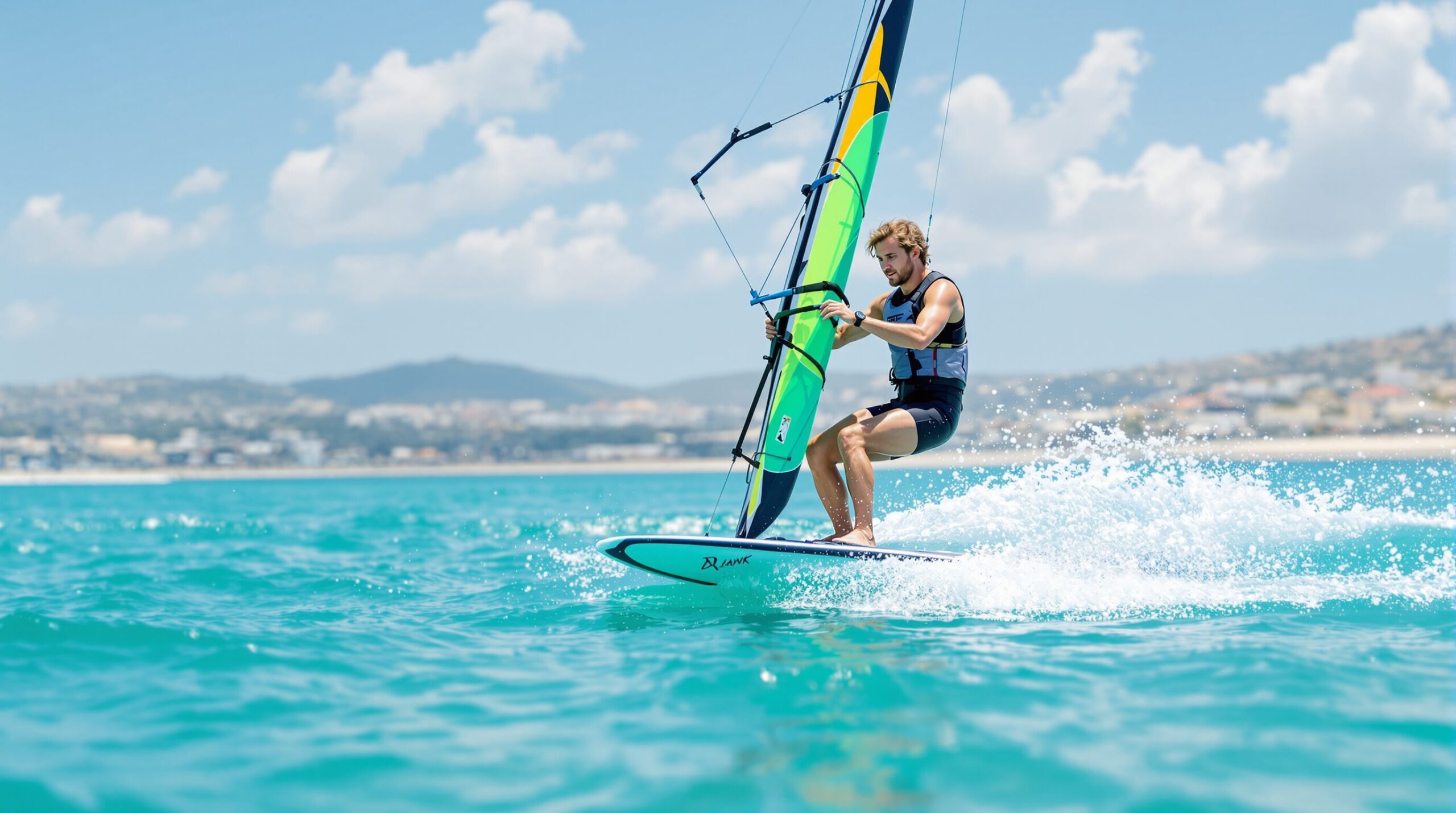 virement de bord wing foil