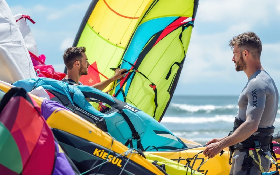 Comment choisir ses voiles kitesurf selon son niveau ?