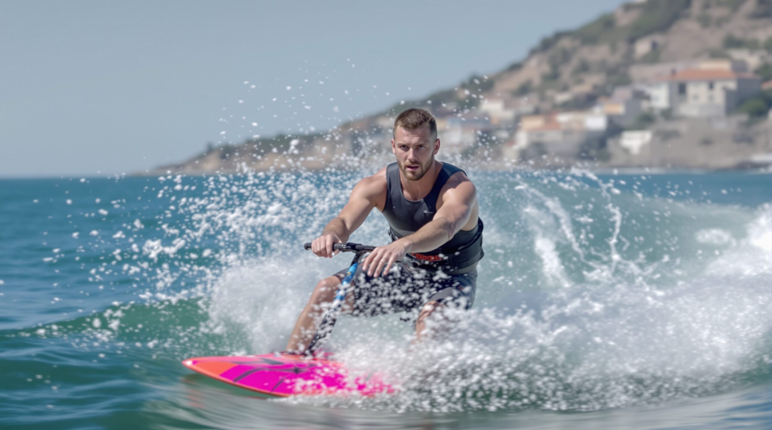 virement de bord wing foil